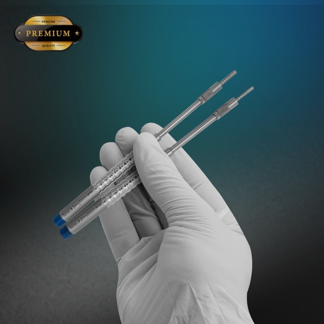 AR 5 Pcs Concave Bone Spreading Osteotomes Straight Dental Implant Set German