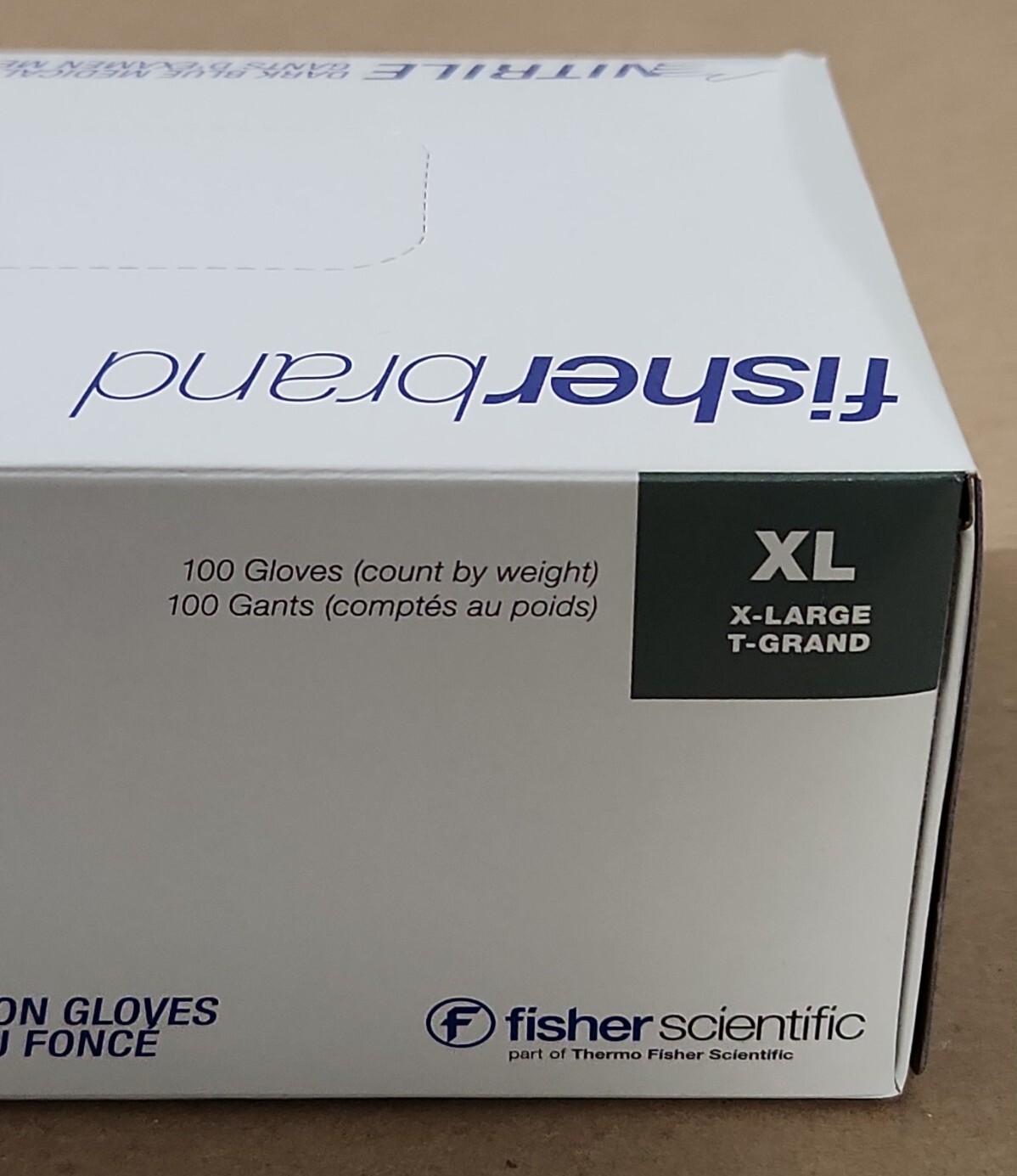 *NEW* CASE OF 900 Fisher Scientific 19-181-611 XL Medical Examination Gloves