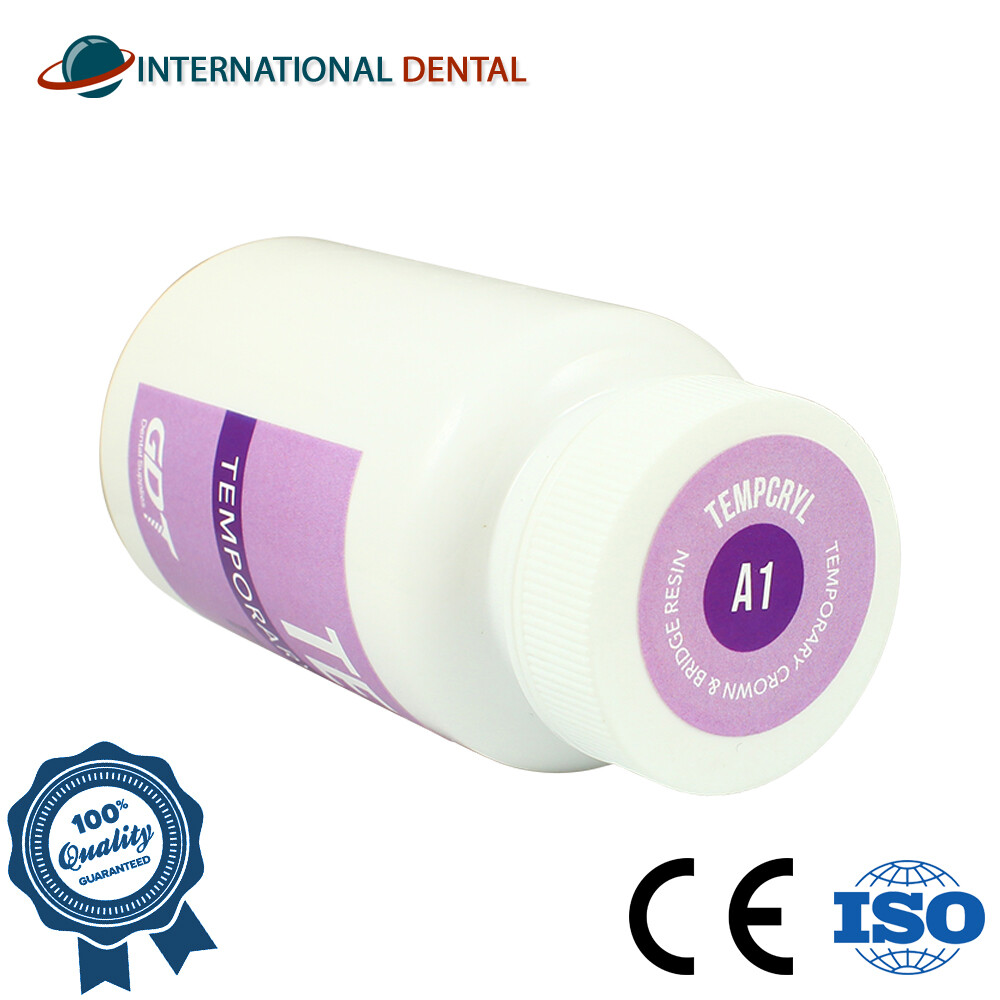 Dental Lab Temporary Tempcryl Acrylic Restoration Material Shades 100g &150ml