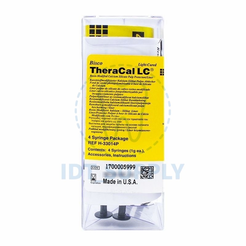 BISCO TheraCal LC Light Cure Calcium Silicate Liner 1g Pulp Capping Base