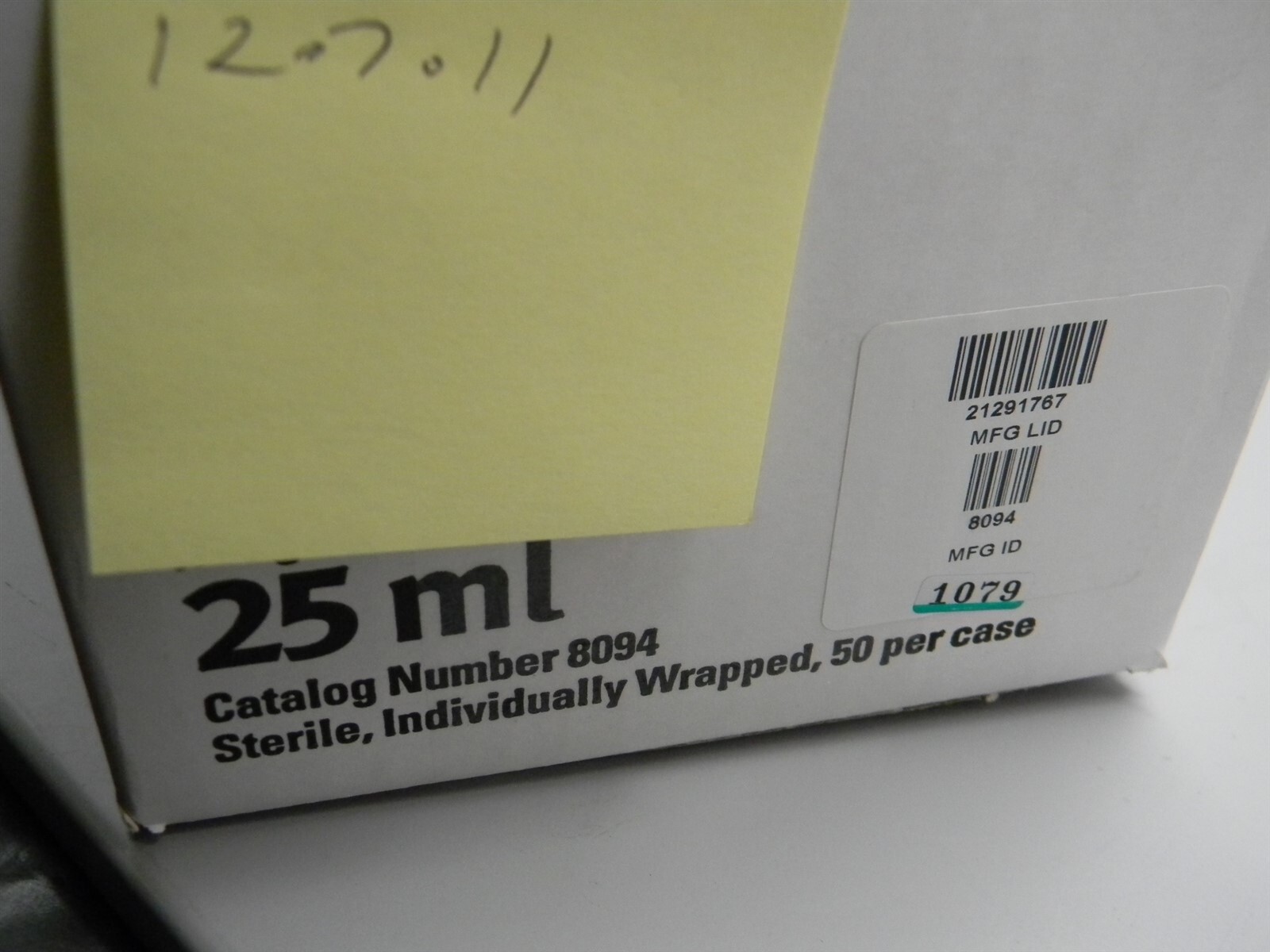 Thermo 8094 25 ml Polystyrene Sterile Reagent Reservoir Pack of 50