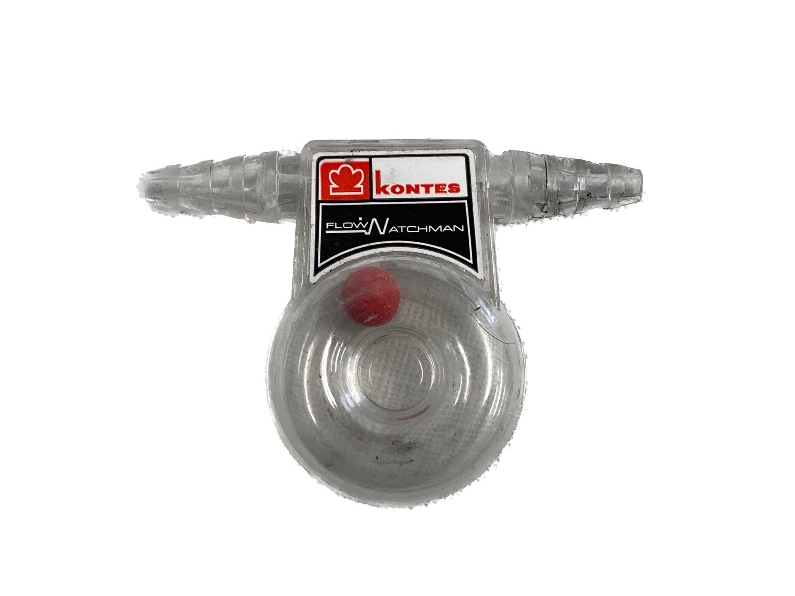 KONTES Polycarbonate Flow Watchman Flowmeter 10mm HB 626250-0000