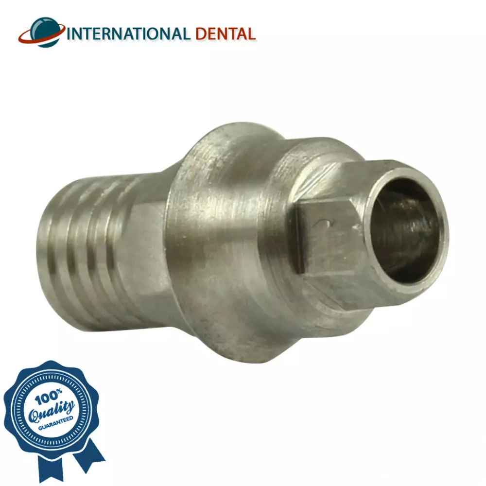 5 Dental Anti Rotational Concave CAD/CAM Titanium Base Int Hex 2.42mm Abutment