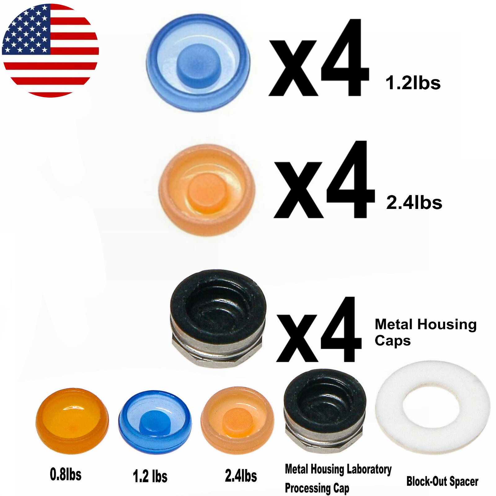 US Universal Dental Locator Retention Caps Insertion Extraction Remove Core Tool