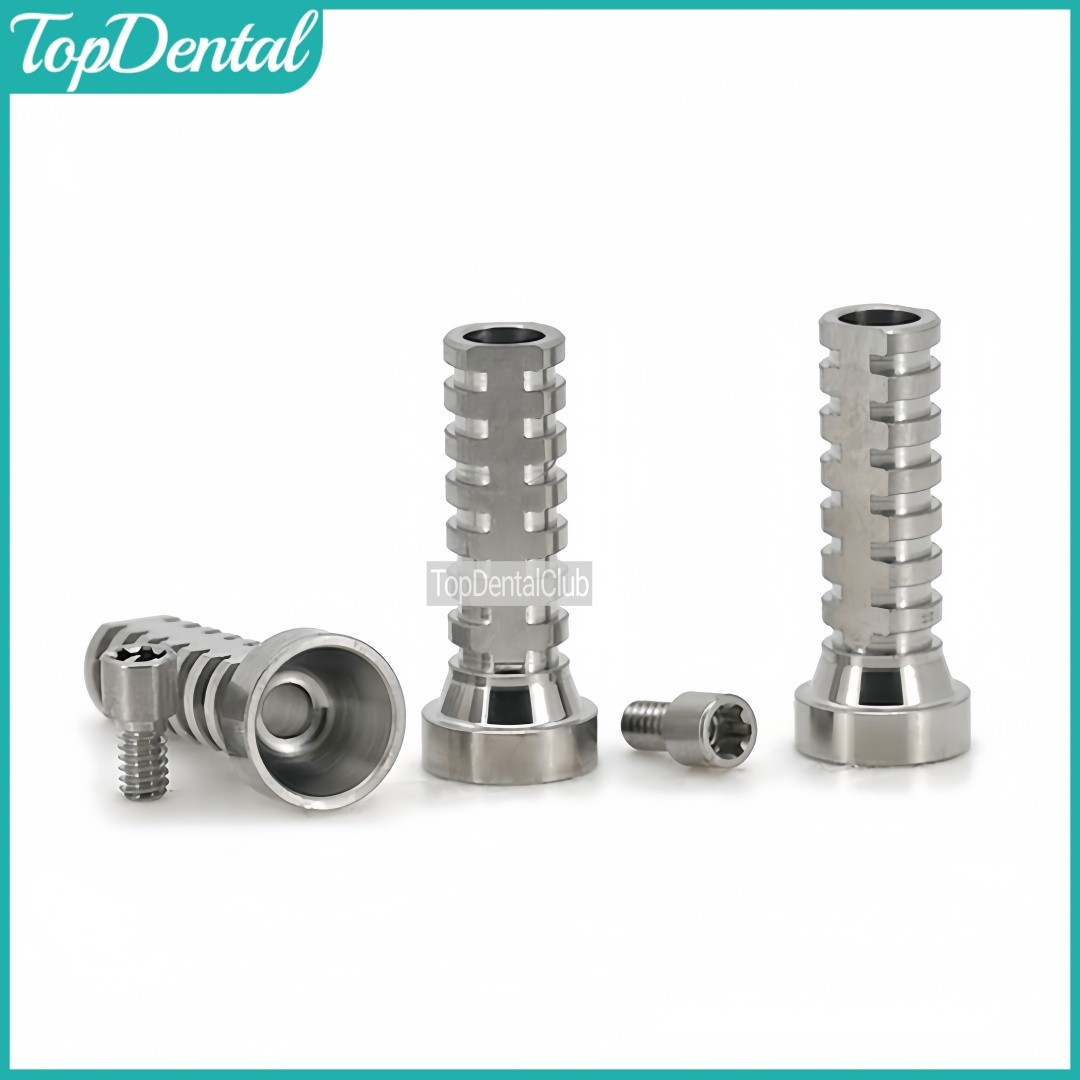 Dental Titanium Temporary Cylinder MU Sleeve Multi Unit Abutment Fit ITI/NOB/OSS