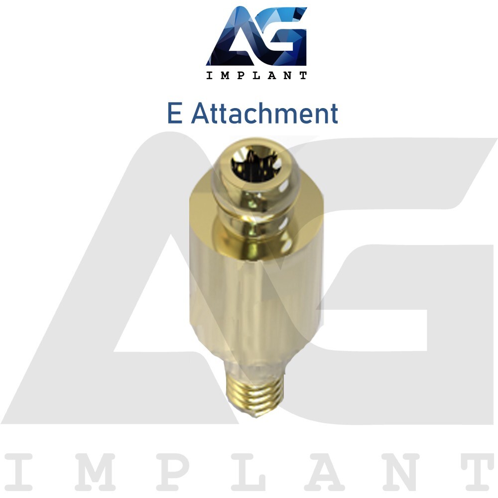 10 E-Loc Attachment Prosthetic System Standard Silicone Set Int Hex 2.42mm