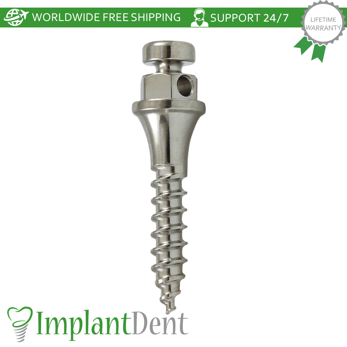 1x Dental Orthodontic Micro Fixture TADS L-6.0mm Titanium Mini Screw Dentistry