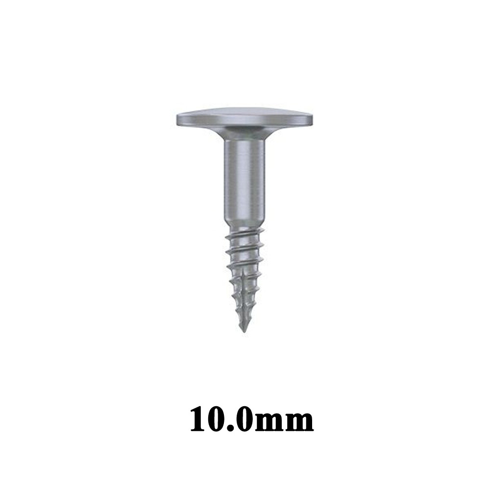 10pcs Dental GBR Tenting Screw Half Thread Surg ical Membrane Fixation