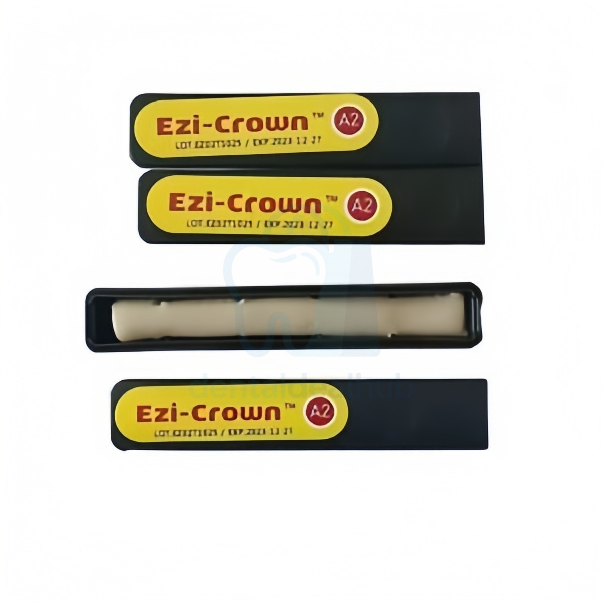 3PCS Dental Temporary Crown Bridge Material Light Cure Composite Resin A1 A2 A3
