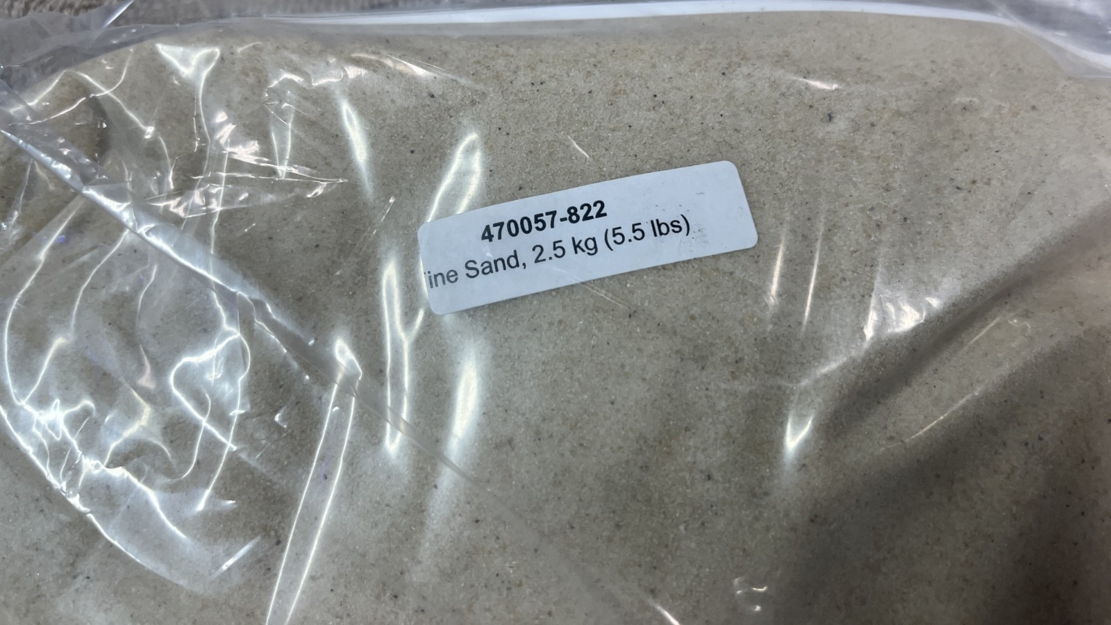 Colonial Scientific Laboratory Testing Supplies – 5.5 Lbs Fine Sand – 470057-822