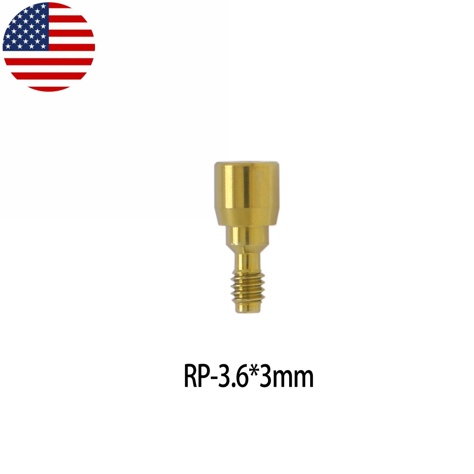 US Dental Healing Cap Abutment RP/NP Compatible Nobel Active ∅3.6 ∅5.0 ∅6.0