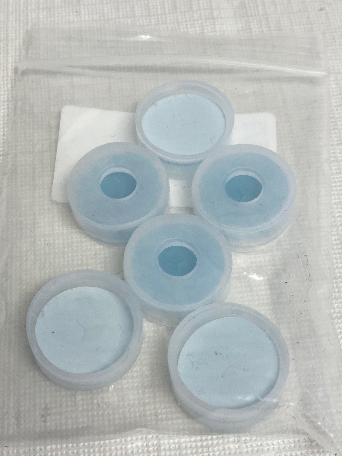 (6 Pcs) CTC ANALYTICS Leap PAL 10x20mm Caps w/Pre-Slit Seals for Bottles Vials