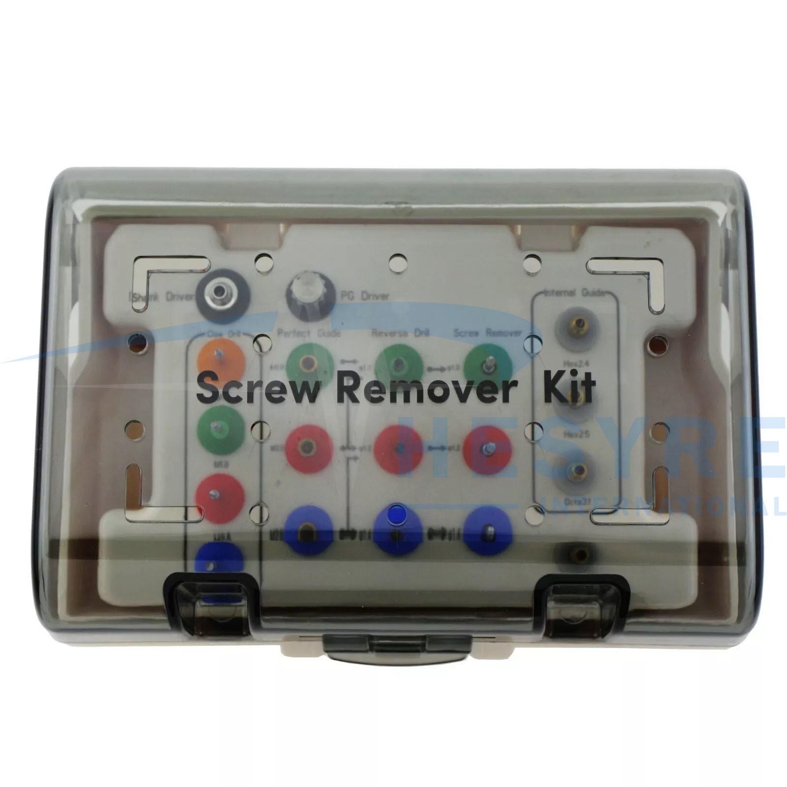 Universal Dental Broken Screw Removal Kit Reverse Drill Screwdrivers