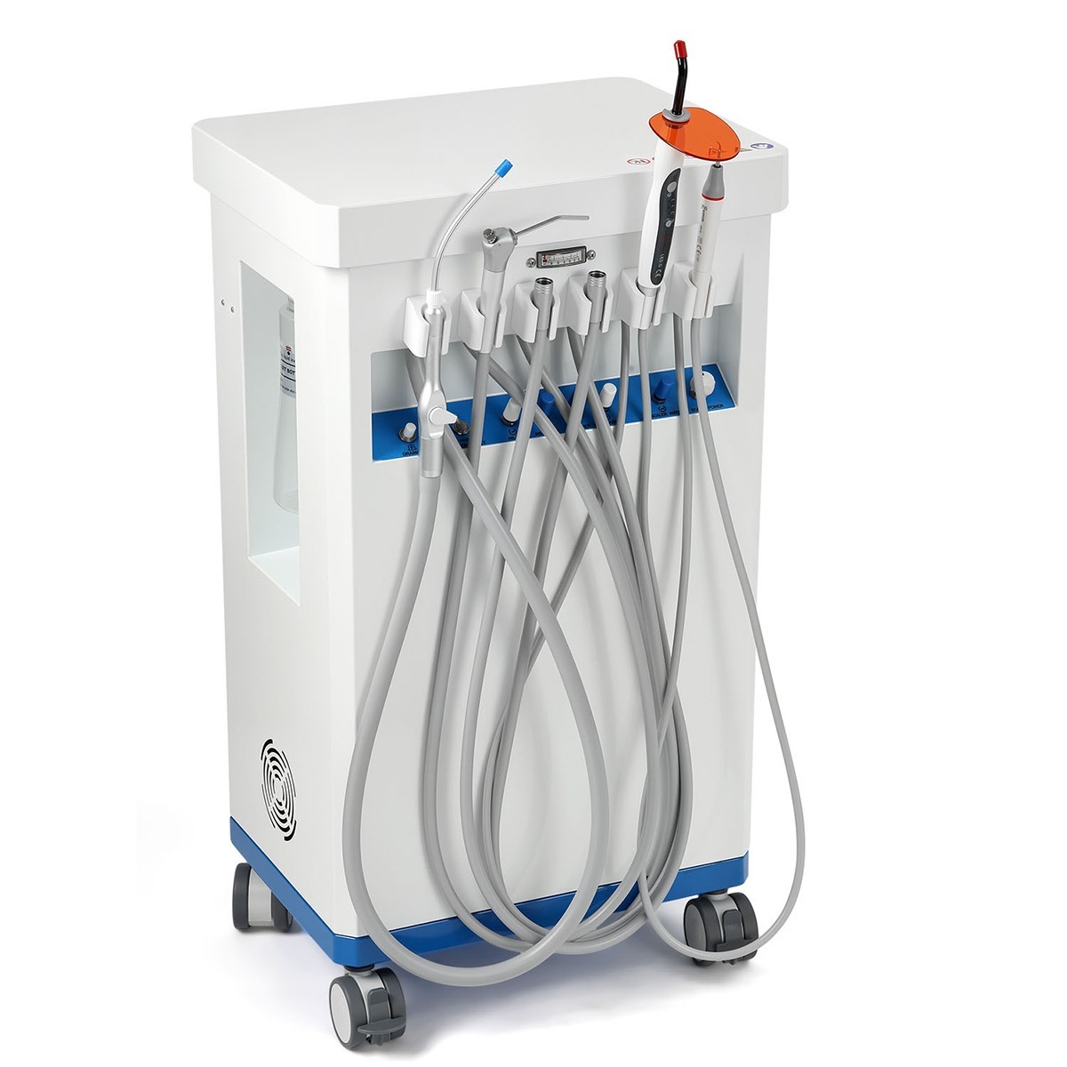 GU-P209 Dental Mobile Delivery Cart Treatment Unit Air Compressor Suction FDA