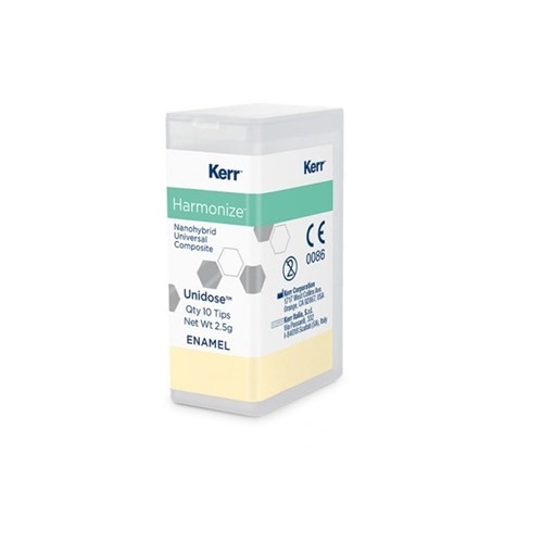 Kerr Dental 36454 Harmonize Universal Composite Unidose Enamel D3 10/Pk