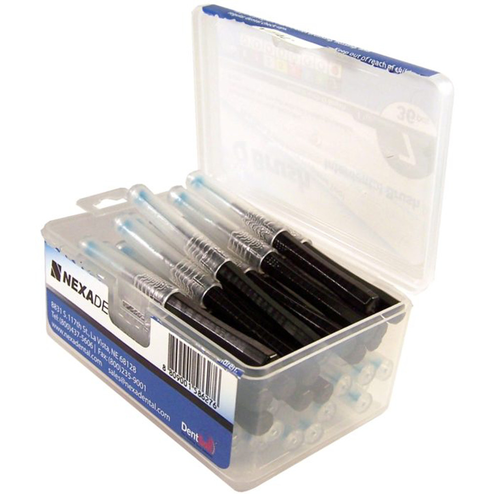 OrthoQuest Q Brush Interproximal Brush, Size 7, Standard Handle, 36/Box