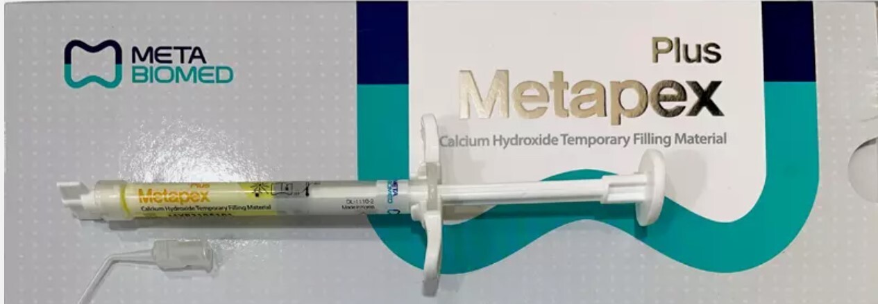 Metapex Calcium Hydroxide Temporary Filling Material 2.2g Syringe EXP: 11/24