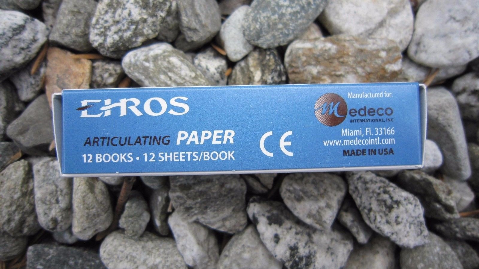EHROS Articulating Paper Thin Red/Blue 12 Books.12 Sheets/Book #16-00001 X 3Box