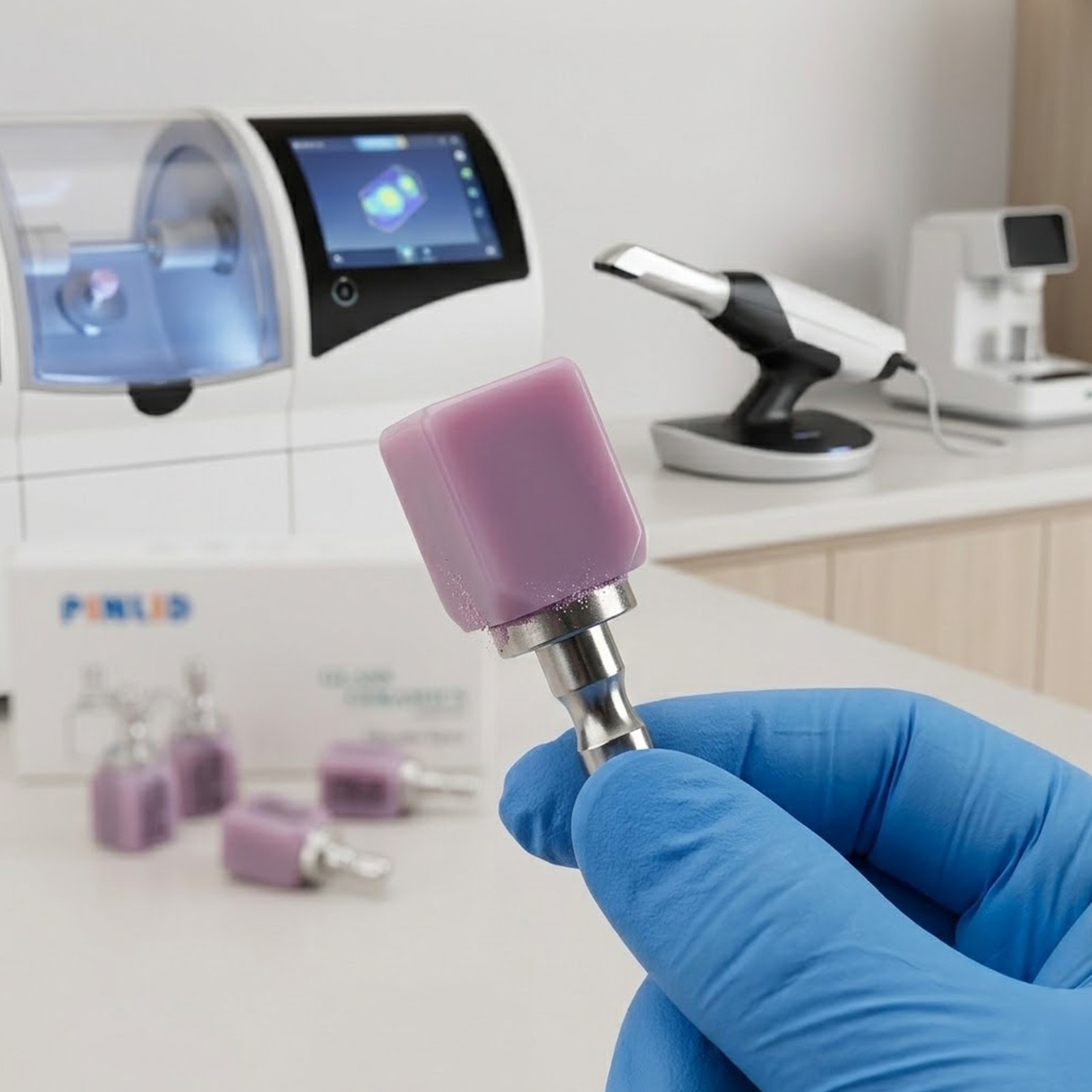 Dental C14 Lithium Disilicate CAD/CAM Blocks HT/MT/LT for CEREC IPS e.max System