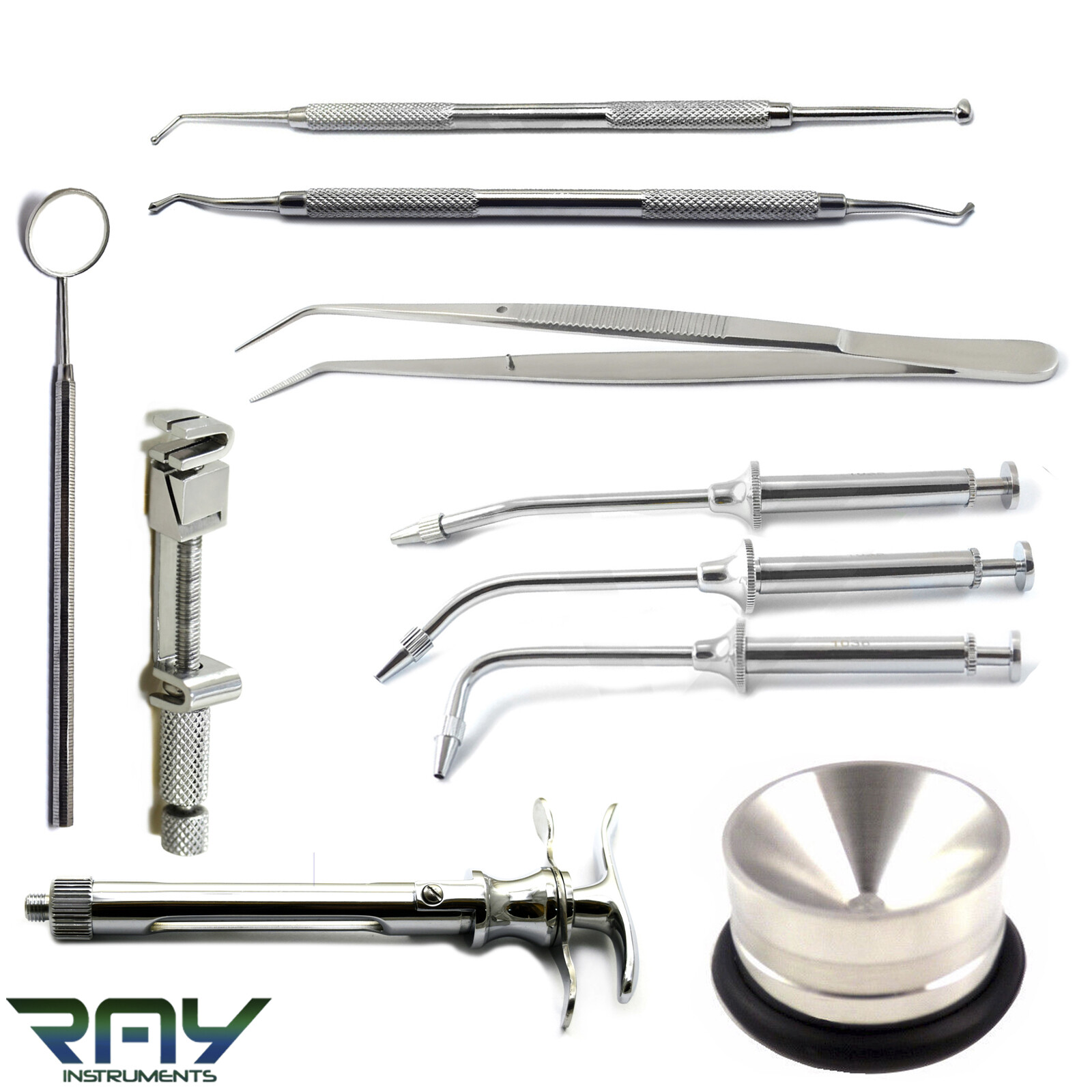 Dental Amalgam Restoration Instruments Kit Excavator Restorative Composite Tools