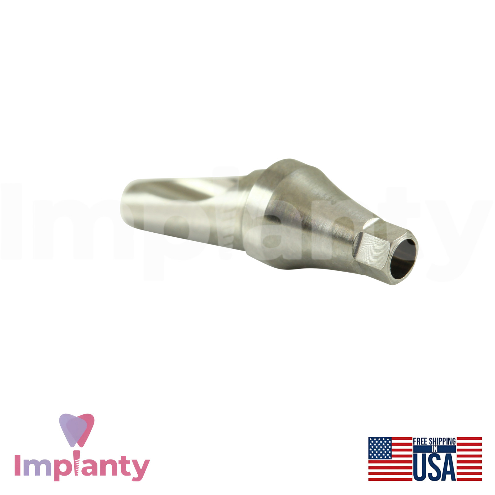 0sstemTS Compatible Mini Platform Angled Anatomic Dental Prosthetic 17°