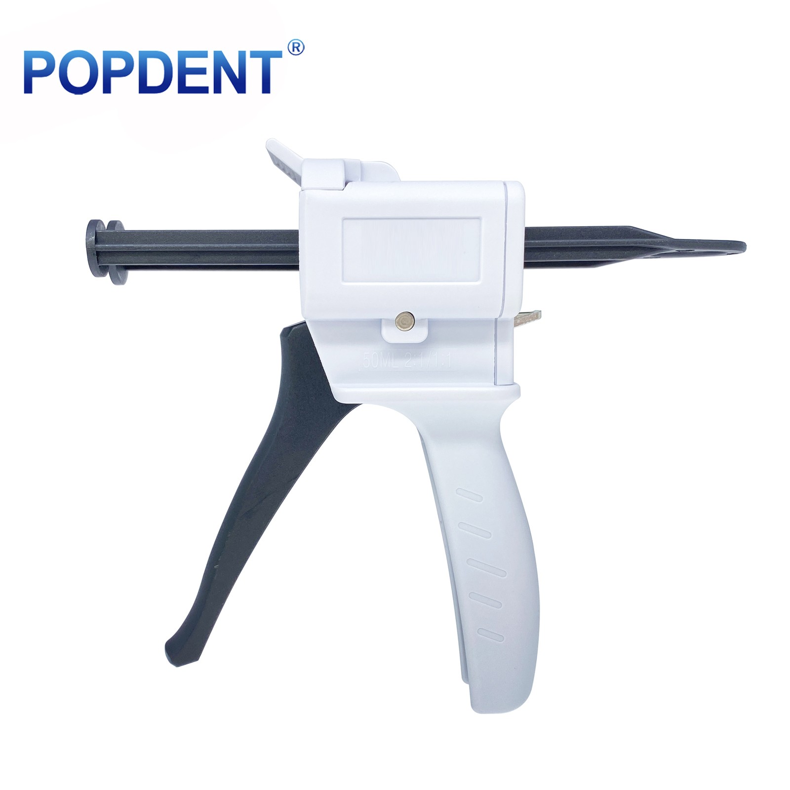 Dental Impression Universal Cartridge Dispenser Delivery Gun 1:1 2:1 Mixing