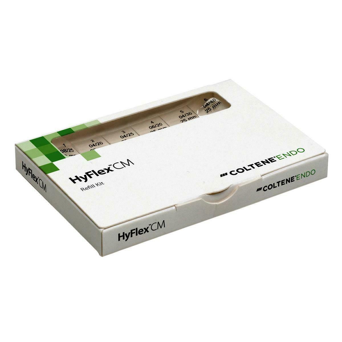 Coltene Whaledent Hyflex CM Controlled Memory NiTi Files 6 Files Pack (Free Ship
