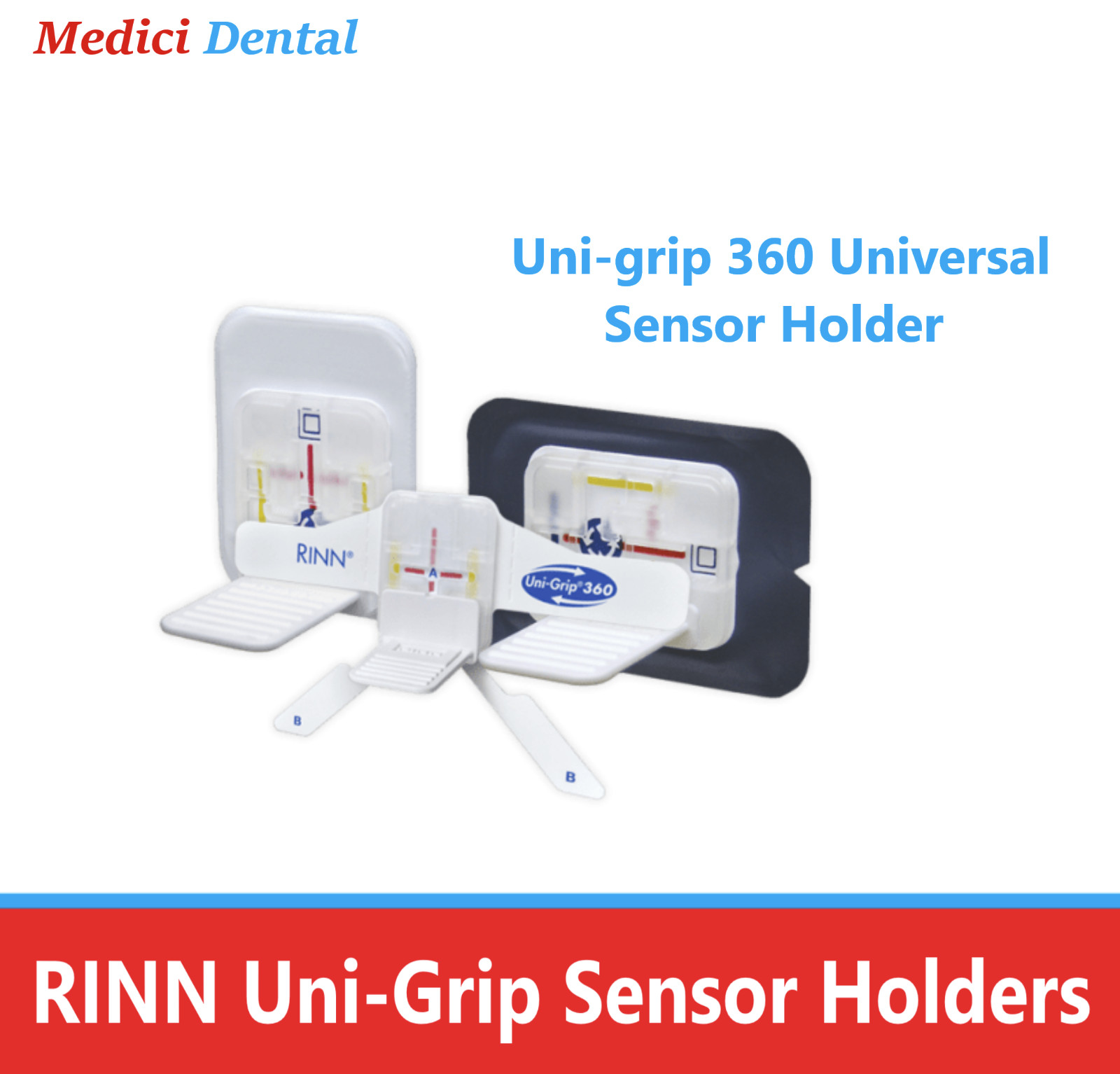Dental Rinn Uni-GripAR Position Arm, Ring, Uni-Grip 360 Universal Sensor Holders