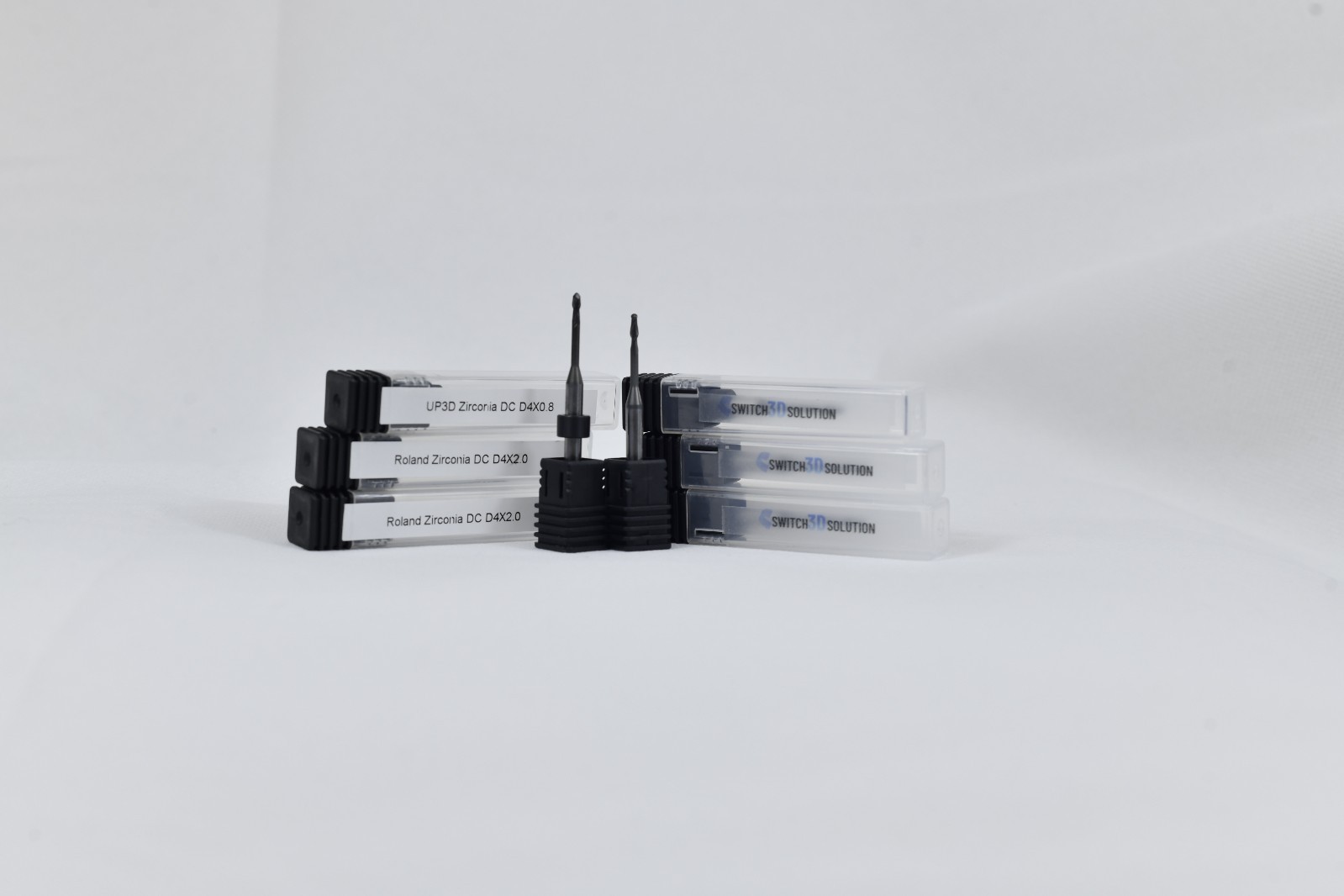 Dental CADCAM Diamond coated Milling bur UP3d P52, P53/Jiny JDM5Z/Camdent CDM5Z