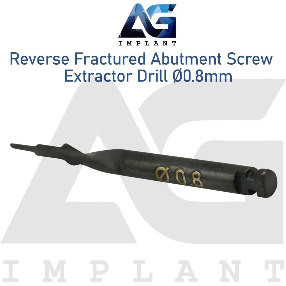 Reverse Fractured Abut ment Screw Extractor Drill Extraction Instrument