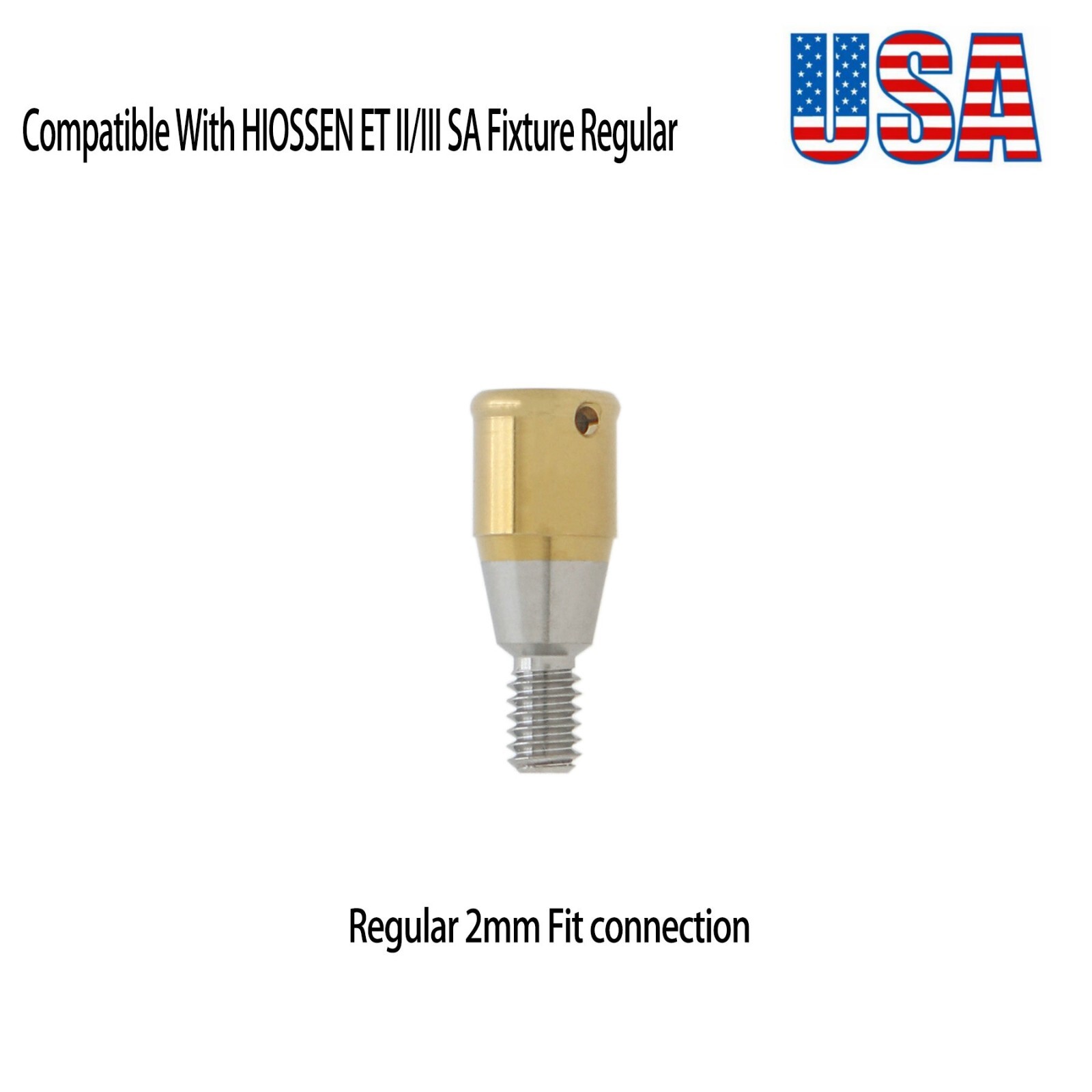 US Dental Locator Abutment Attachment Mini/R for HIOSSEN ET II/III SA Fixture
