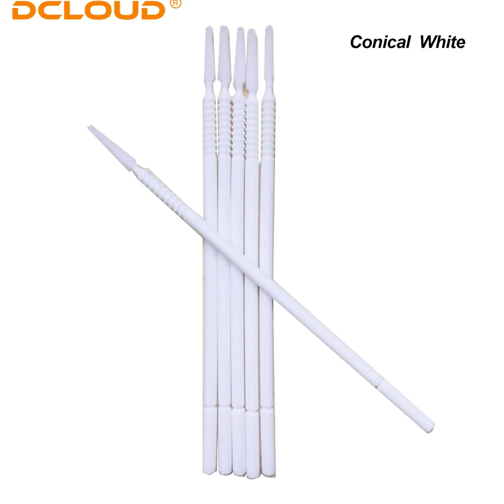 PIORPOY 100Pcs Dental Micro Brush Bottle Dental Disposable Micro Brushes