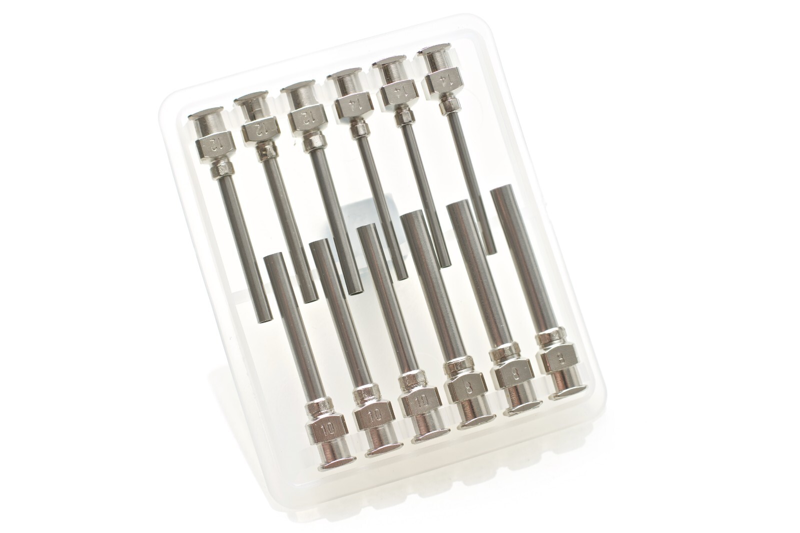 Dispense All 8, 10, 12, 14 Gauge 1 Inch All Metal Blunt Tipped Dispensing Needle