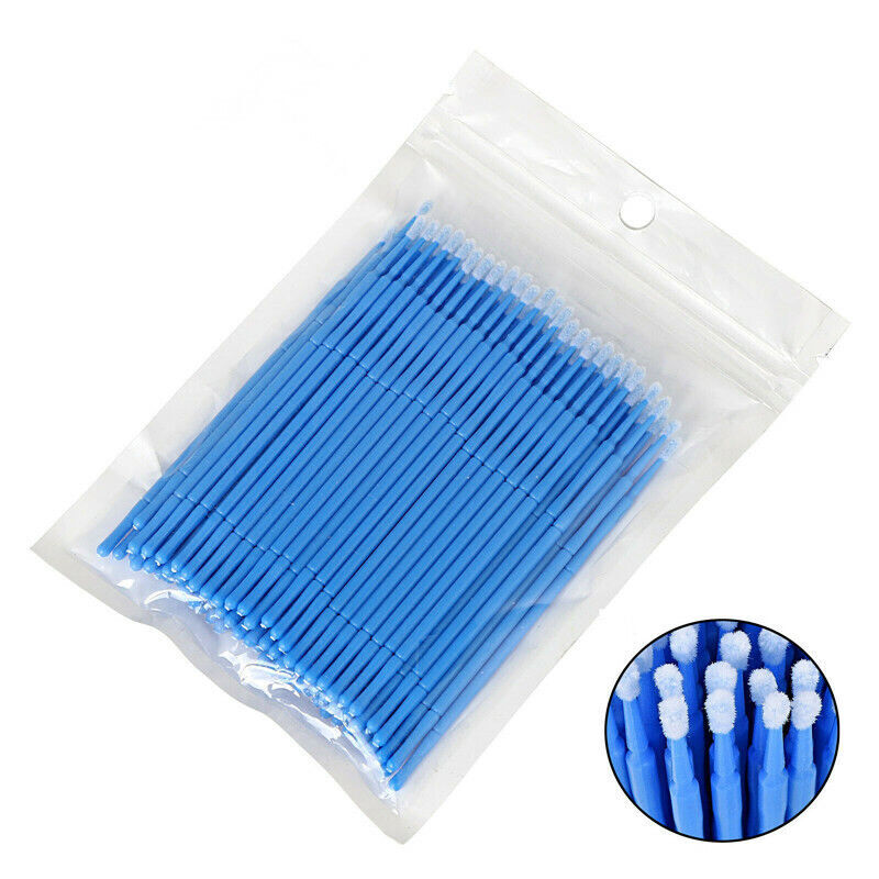 100 Pcs micro applicator tips micro brush Regular/Fine/Ultra dental Beauty