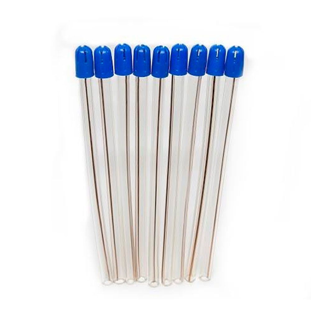 Dynarex Saliva Ejector, Clear w/ Blue Tip, 100/Bag