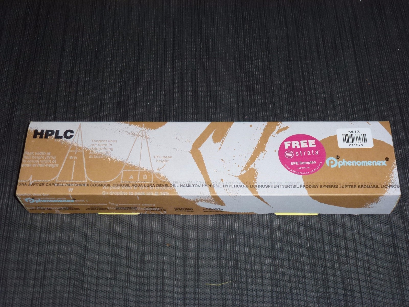 Phenomenex AFpak AWG-894, Wheat germ agglutinin 50x8mm, #211674-J1