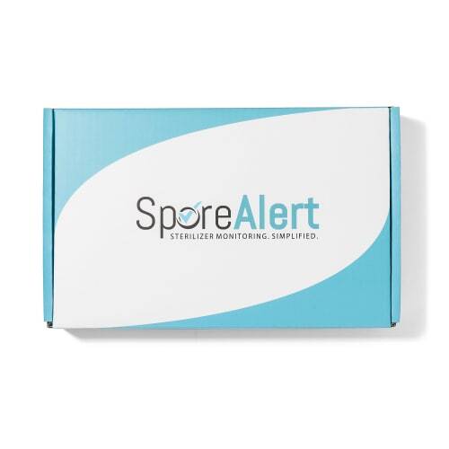 SporeAlert Monthly Mail-In Sterilizer Monitoring Spore Testing Service,12 pcs/Bx