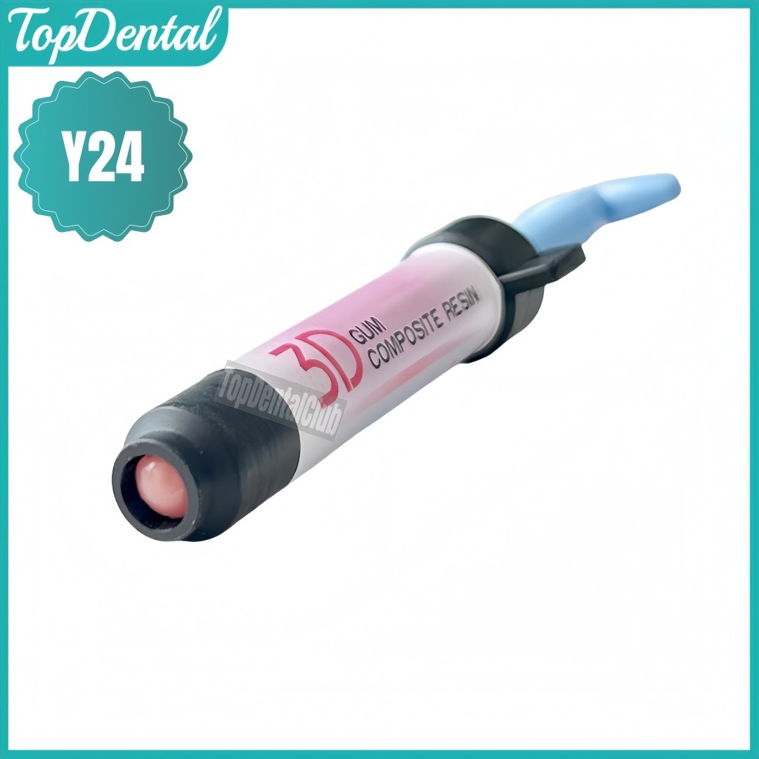 Gingiva Colored Dental 3D Gum Composite Resin Gingiva Aesthetic Pink Resin 4g