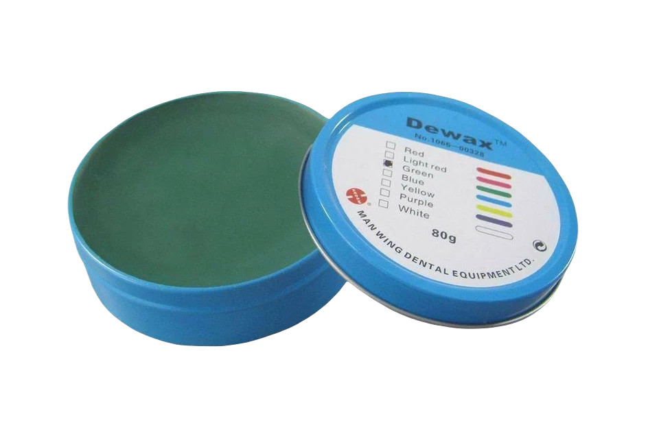 80g/Box Dental Lab Pattern Former Wax Green Sculpturing For Dental Technician