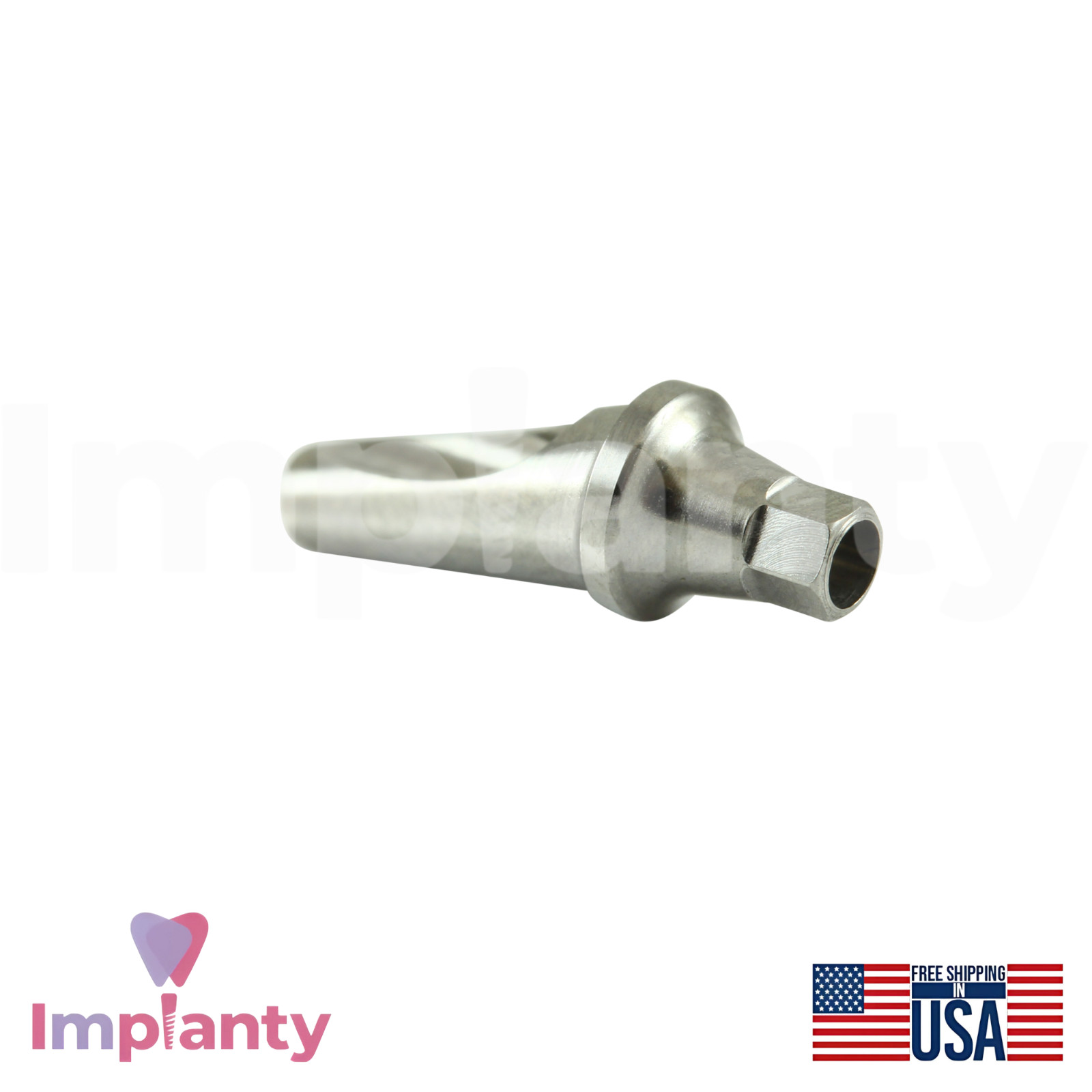 0sstemTS Compatible Mini Platform Angled Anatomic Dental Prosthetic 17°