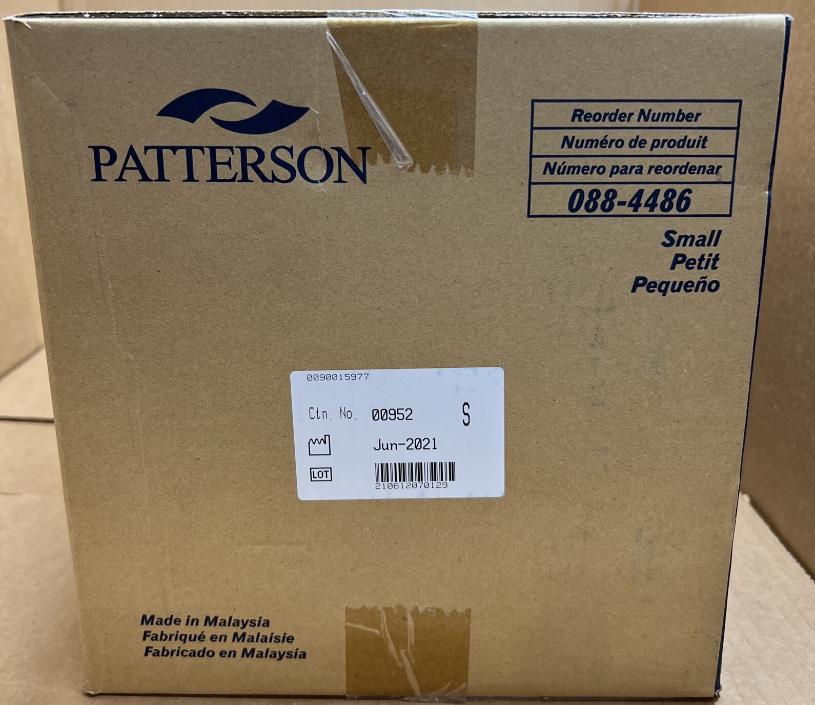*2000* Patterson TactileGuard Small Medical Exam Gloves, Powder Free, 088-4486