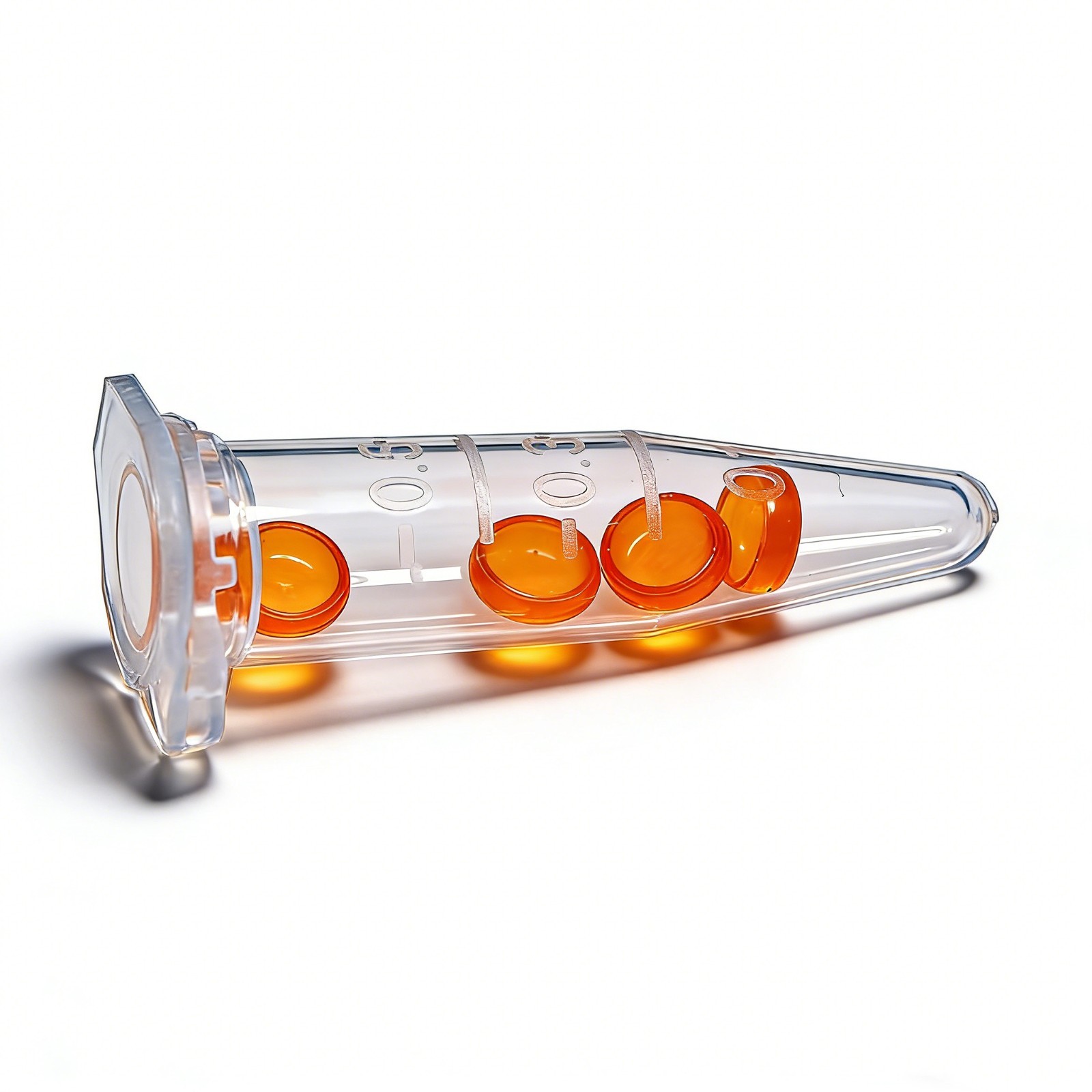 US Dental Zest Locator Replacement Male Caps Extended Range Orange 0.8lbs 4Pcs