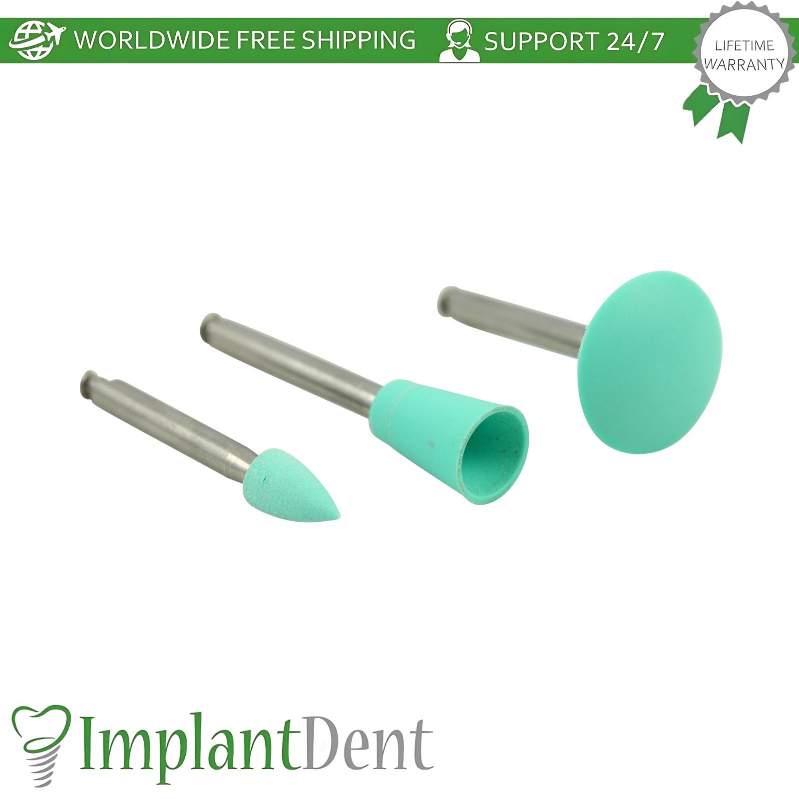 Dental 3 Step Composite Polishing Kit For Refining Dentistry Restorations