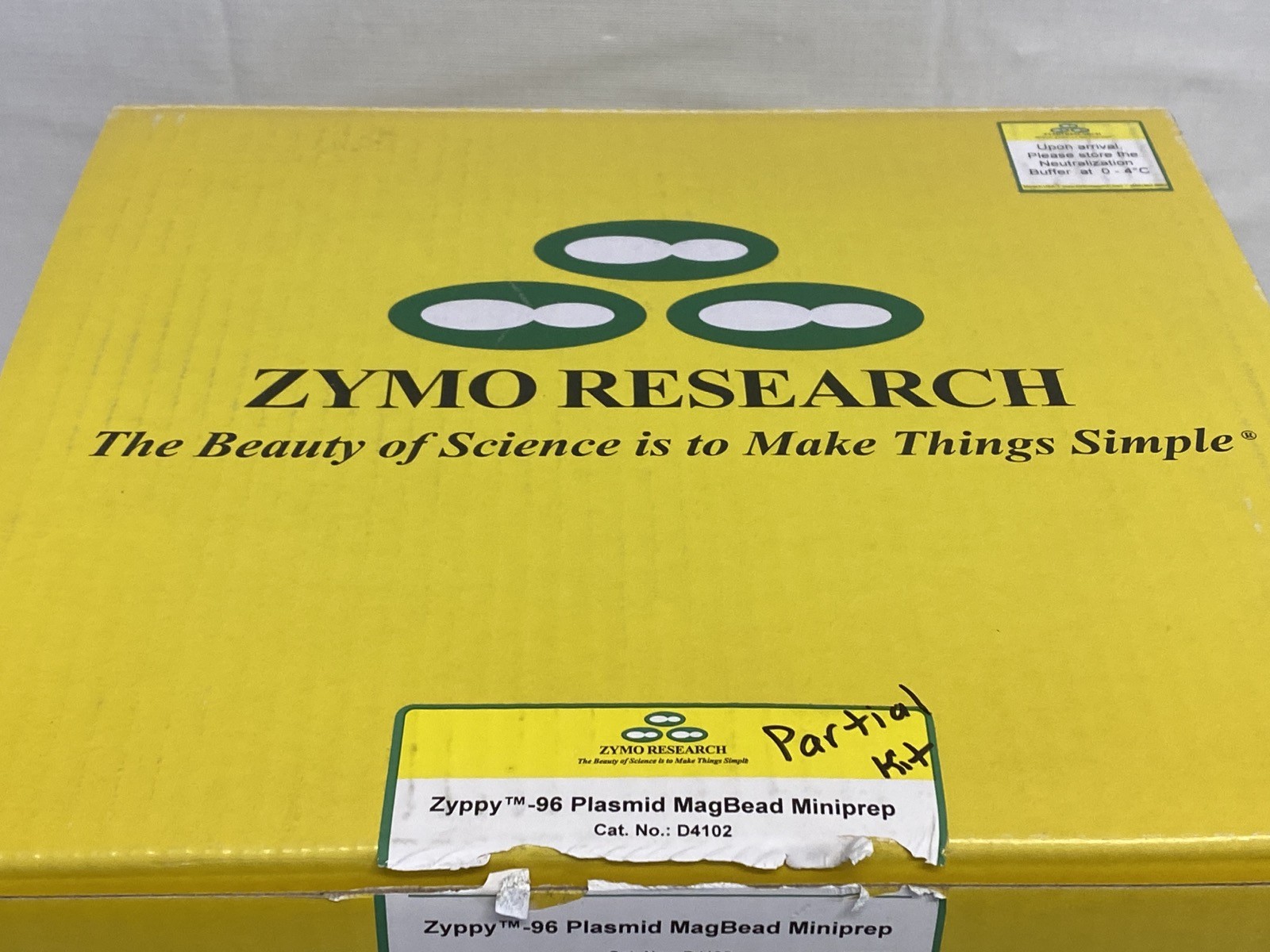 ZYMO Zyppy 96 Plasmid MagBead Miniprep – Partial Kit D4102