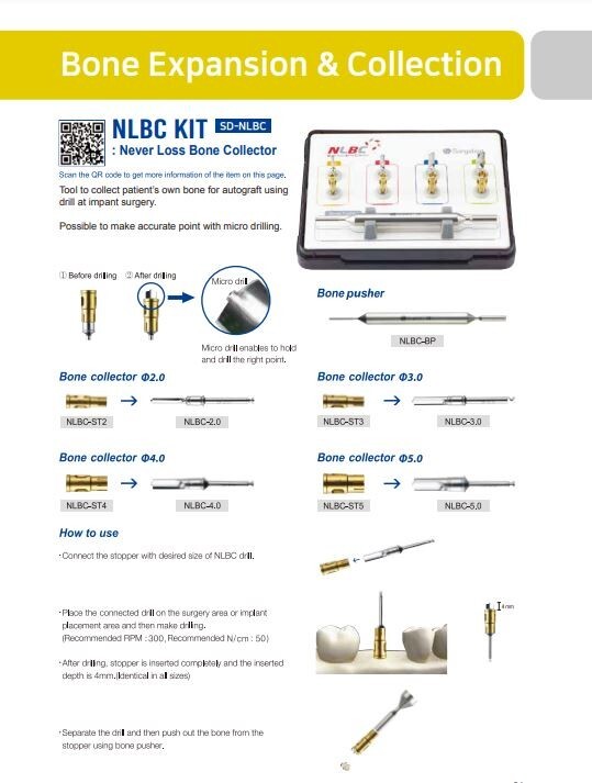 Dental Implant Autogenous Bone Collector