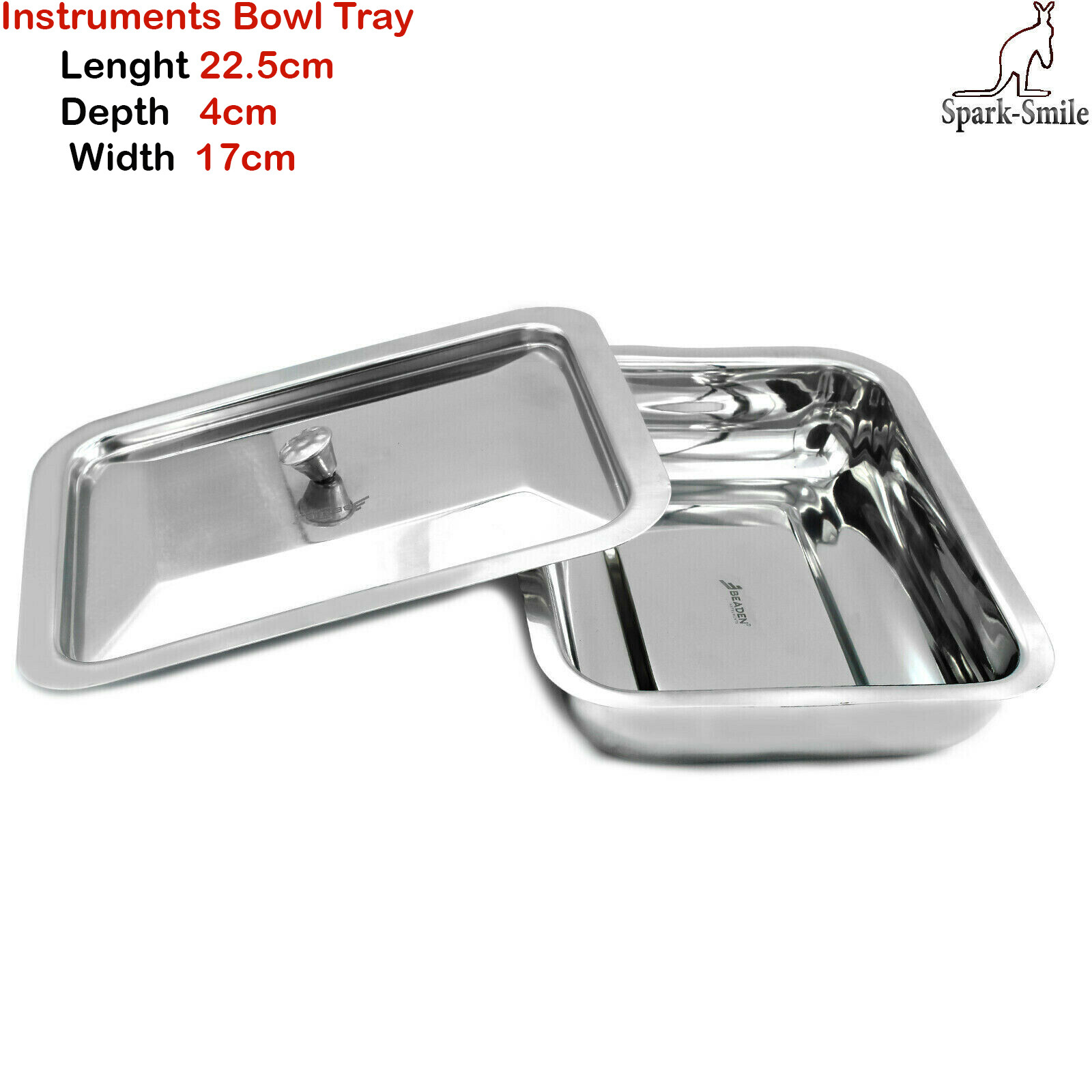 Surgical Instruments Bowl Medical Dental Tray Sterlization Autoclavable Rack New