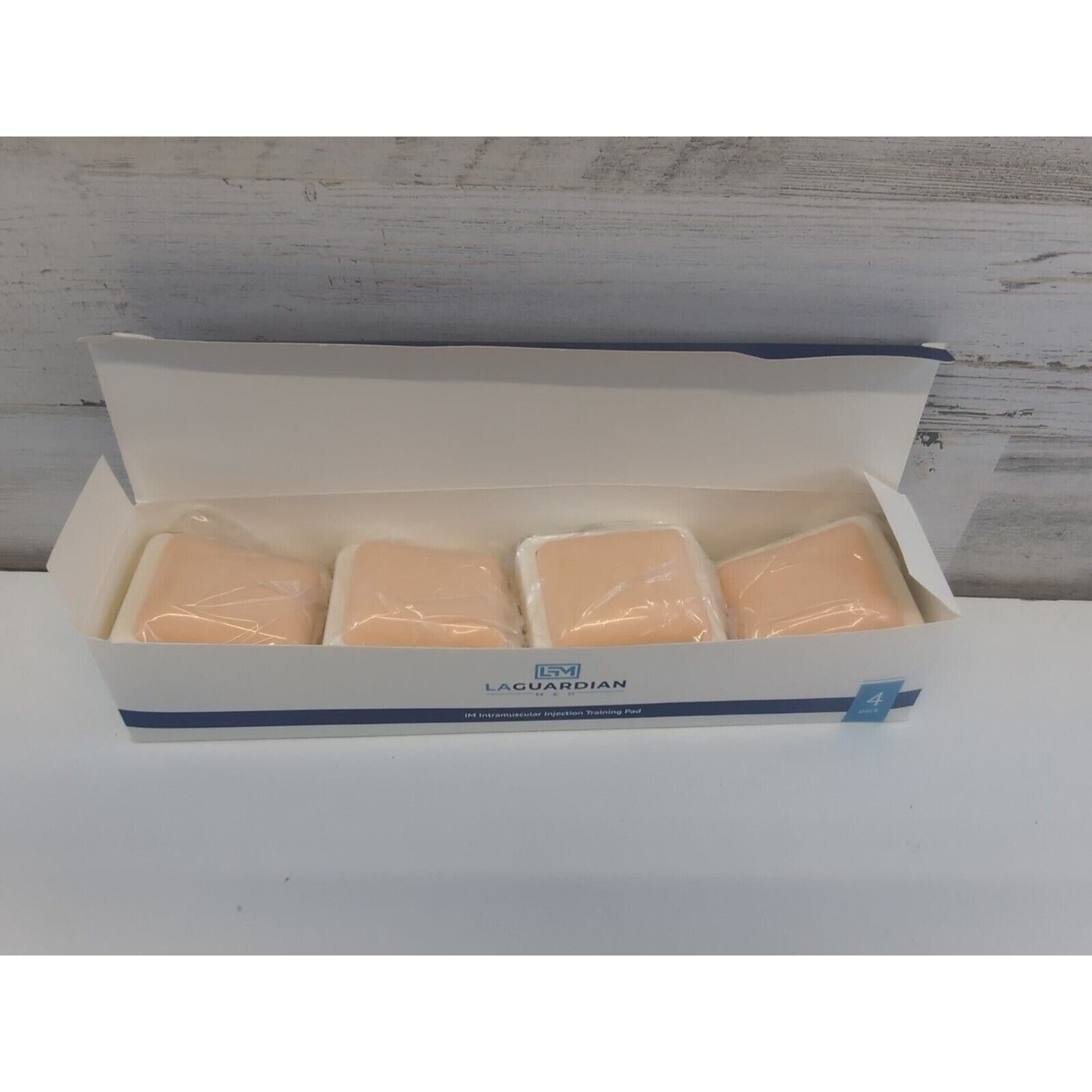 4 Pack La Guardian Plastic Intramuscular Injection Pad Nurse & Medical Training