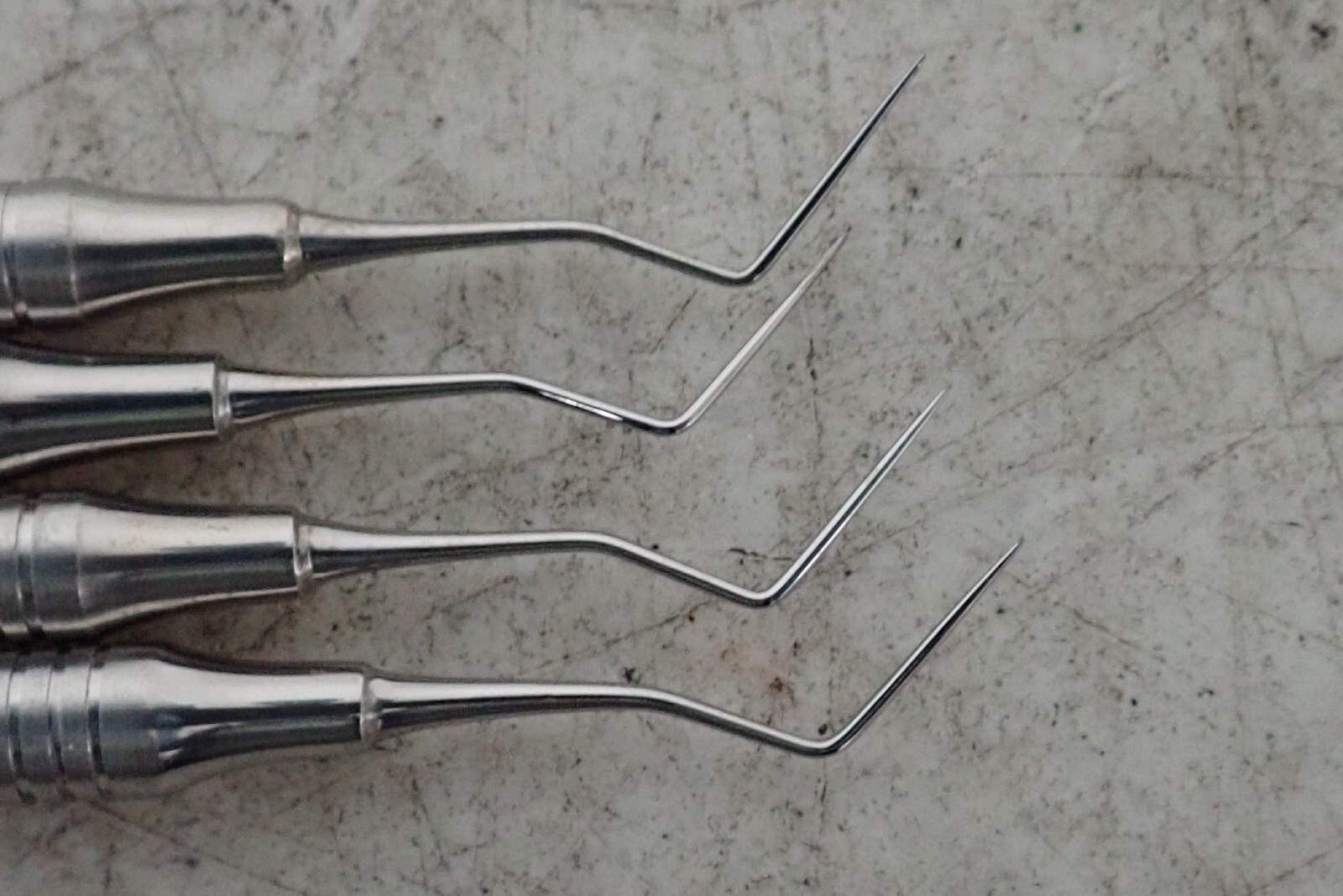Lot of 4 Medentra Dental Probes