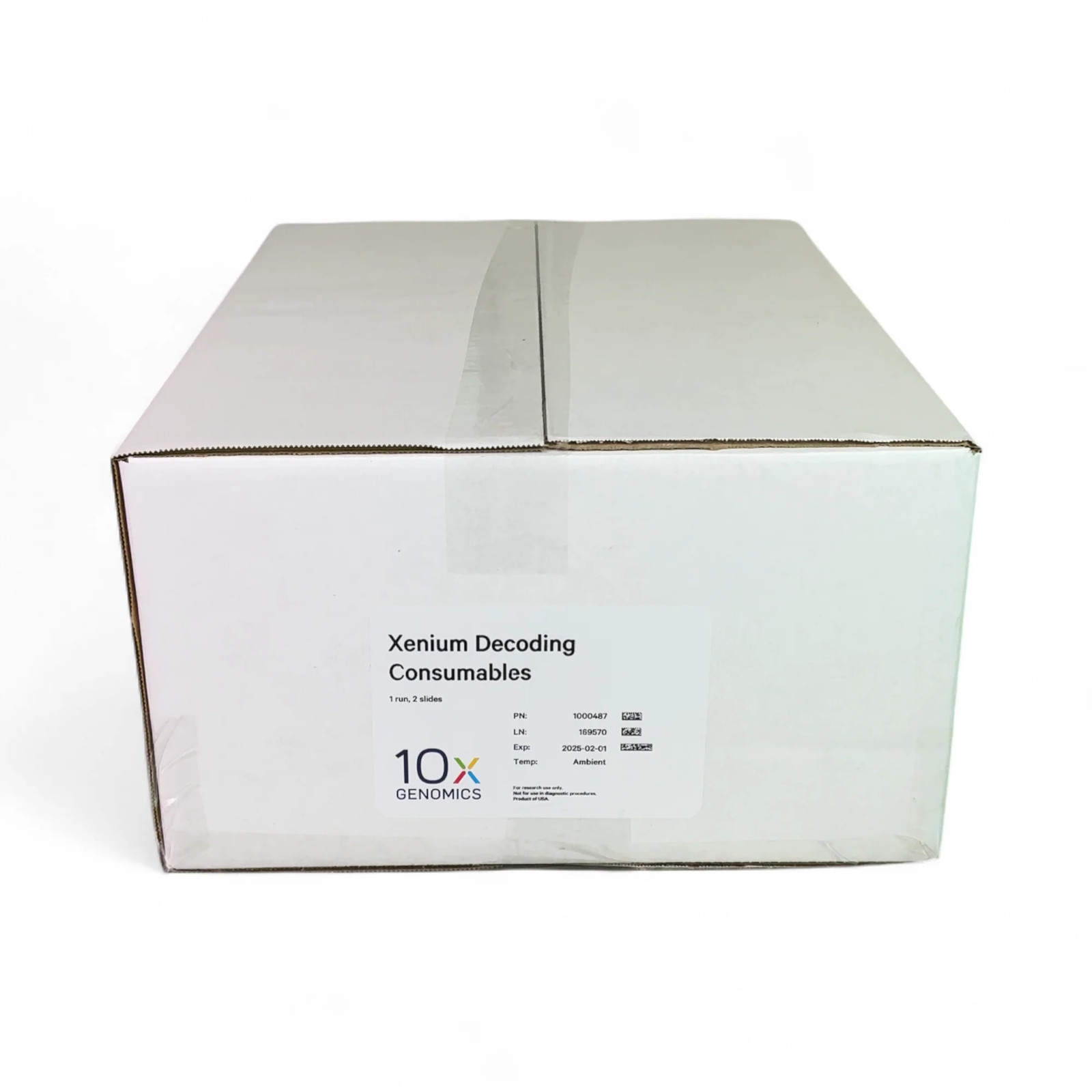 10x Genomics 1000487 Xenium Decoding Consumables 1 Run 2 Slides NEW Best Offer!