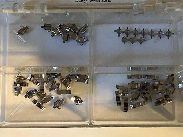 Orthodontic Weldable attachments assorted (box 2)